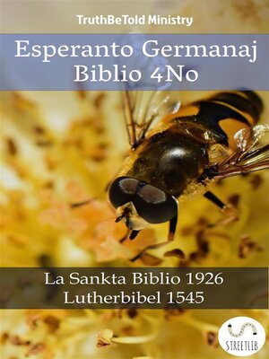 cover image of Esperanto Germanaj Biblio 4No
